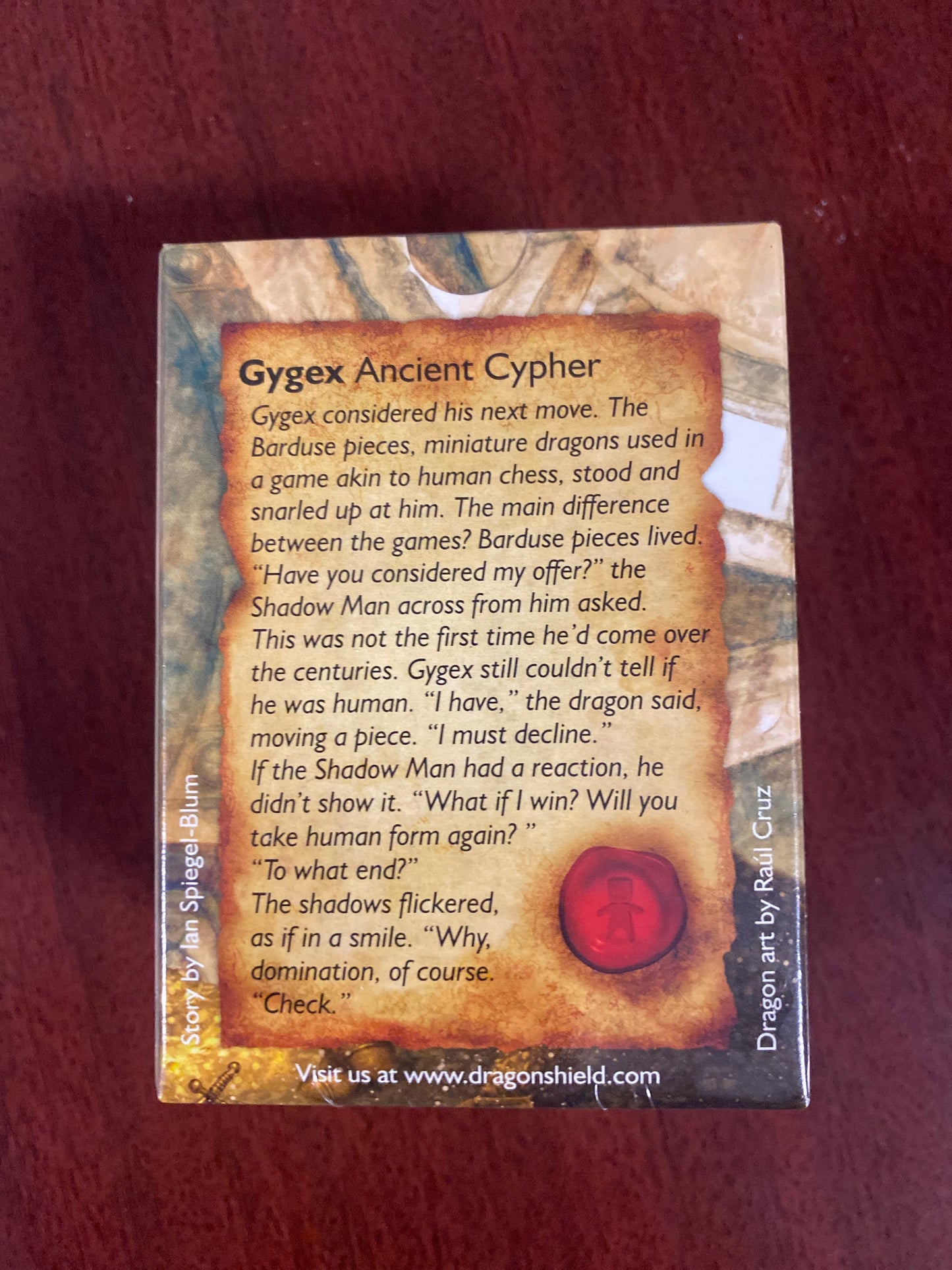 Dragon Shield - Gold Matte