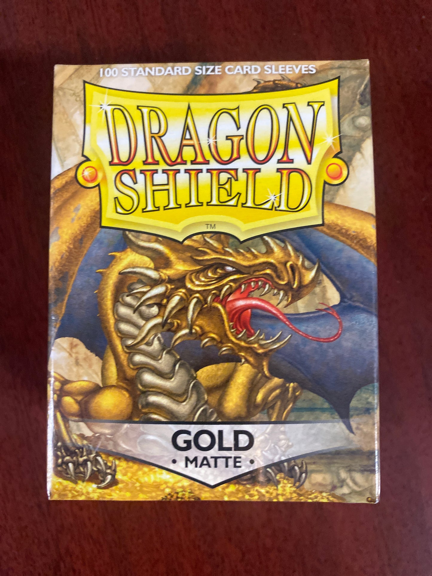 Dragon Shield - Gold Matte