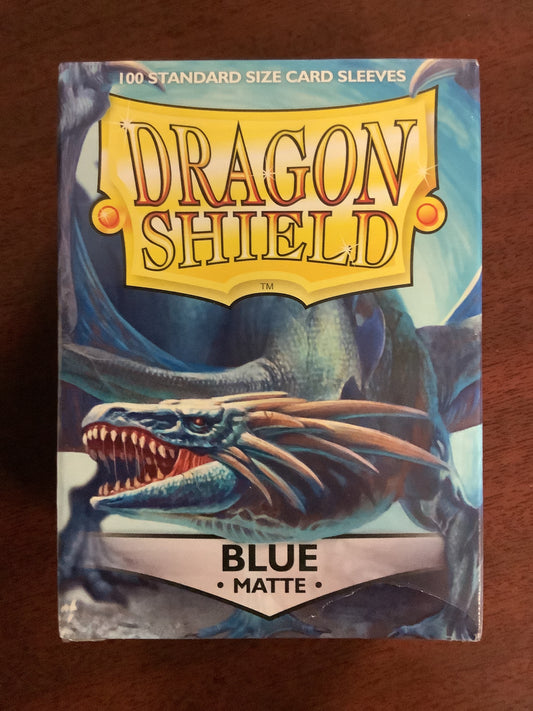 Dragon Shield - Blue 100 matte sleeves