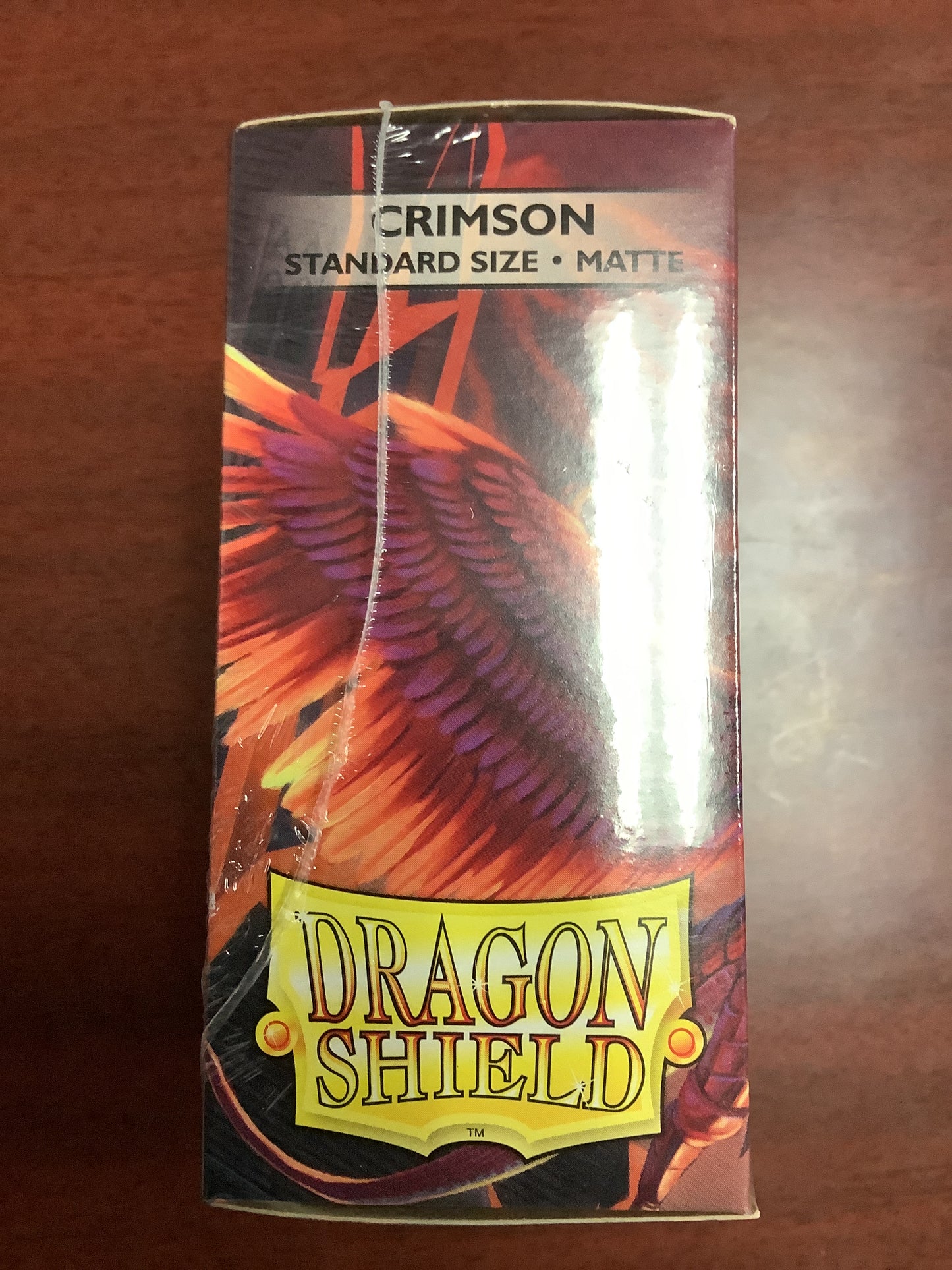 Dragon Shield - Crimson 100 matte sleeves