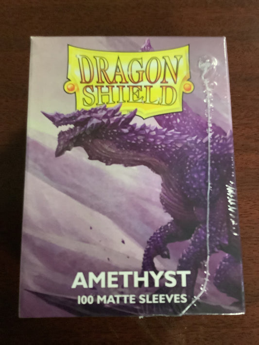 Dragon Shield - Amethyst 100 matte sleeves