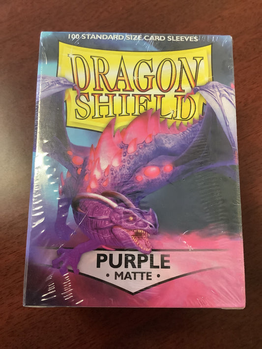Dragon Shield - Purple - 100 Matte Sleeves