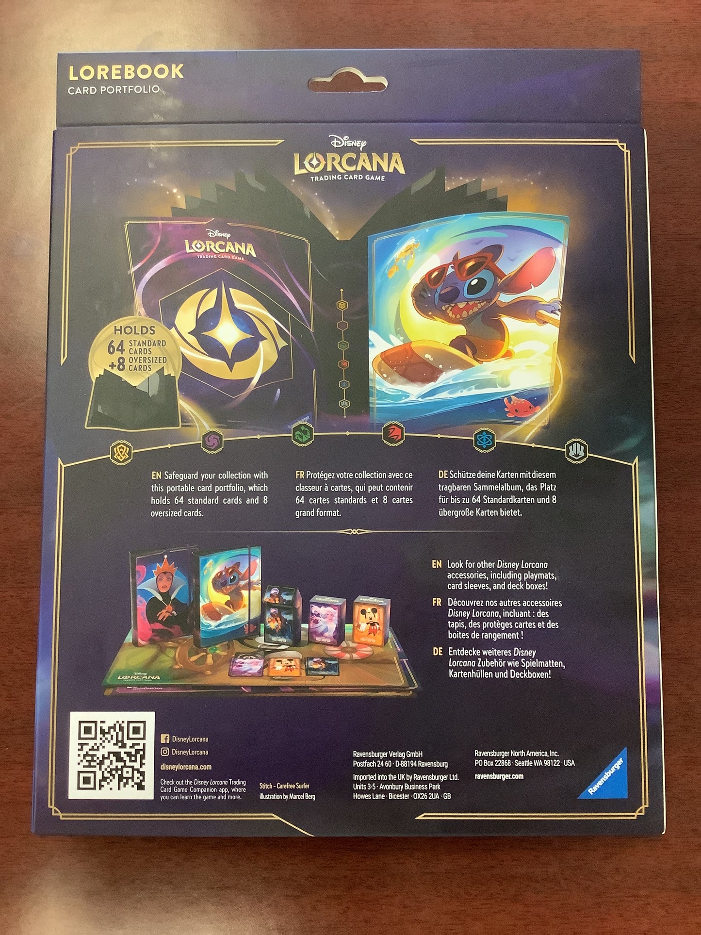 Lorcana - Lorebook - Card Portfolio- Stitch