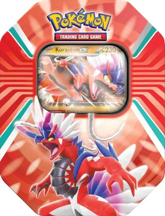 Pokemon Paldea Legends Koraidon Tin