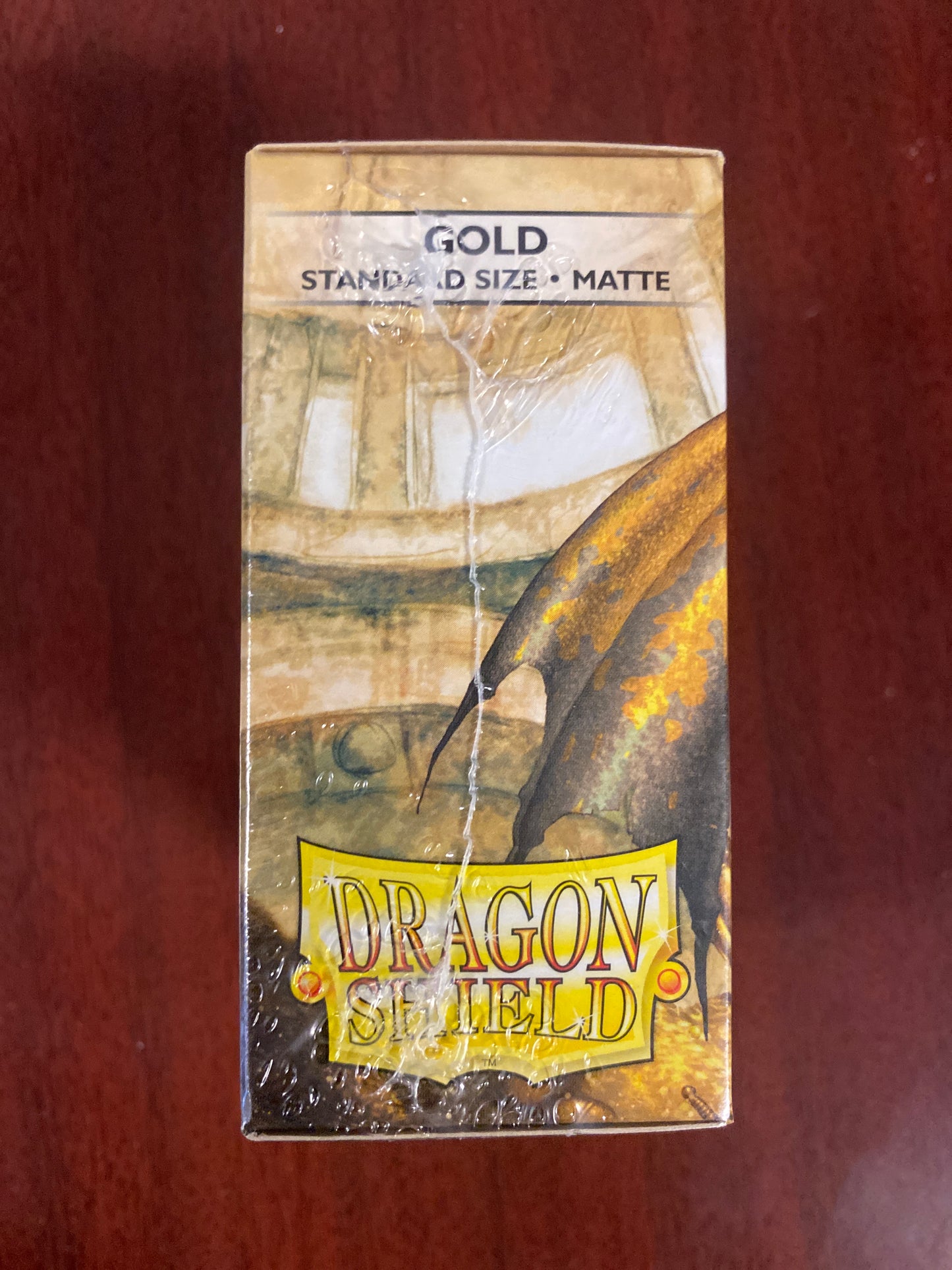 Dragon Shield - Gold Matte