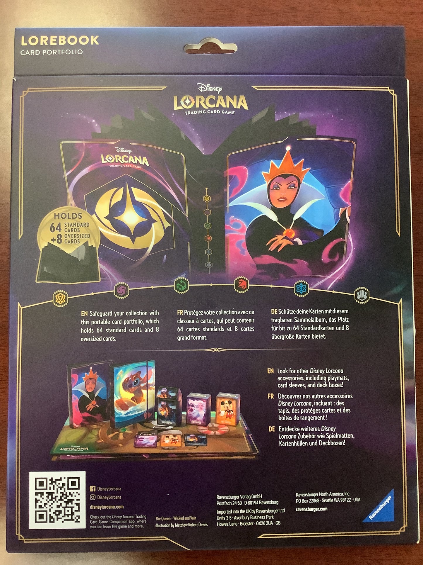 Lorcana - Lorebook - Card Portfolio - The Queen