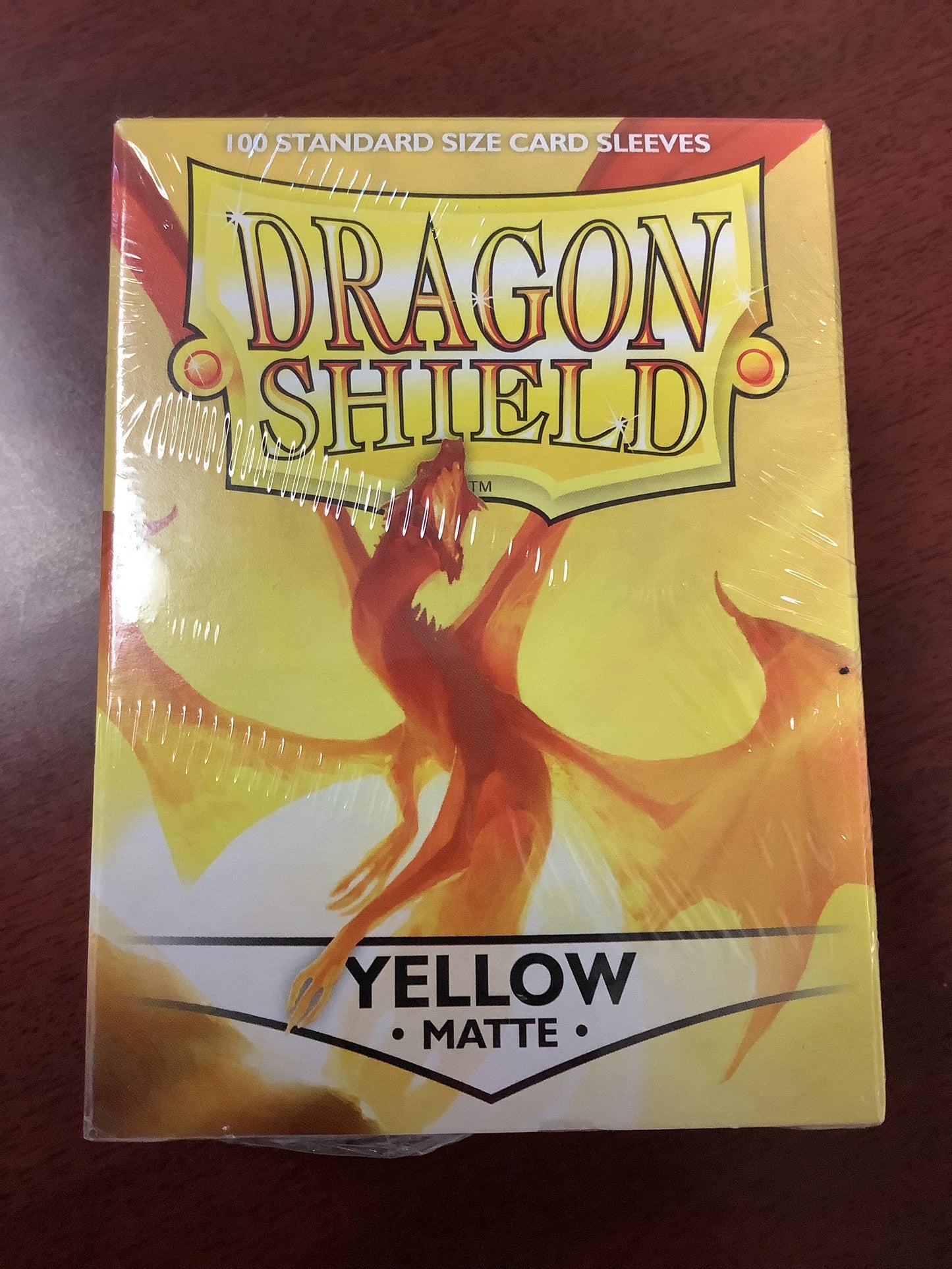 Dragon Shield - Yellow - 100 Matte Sleeves