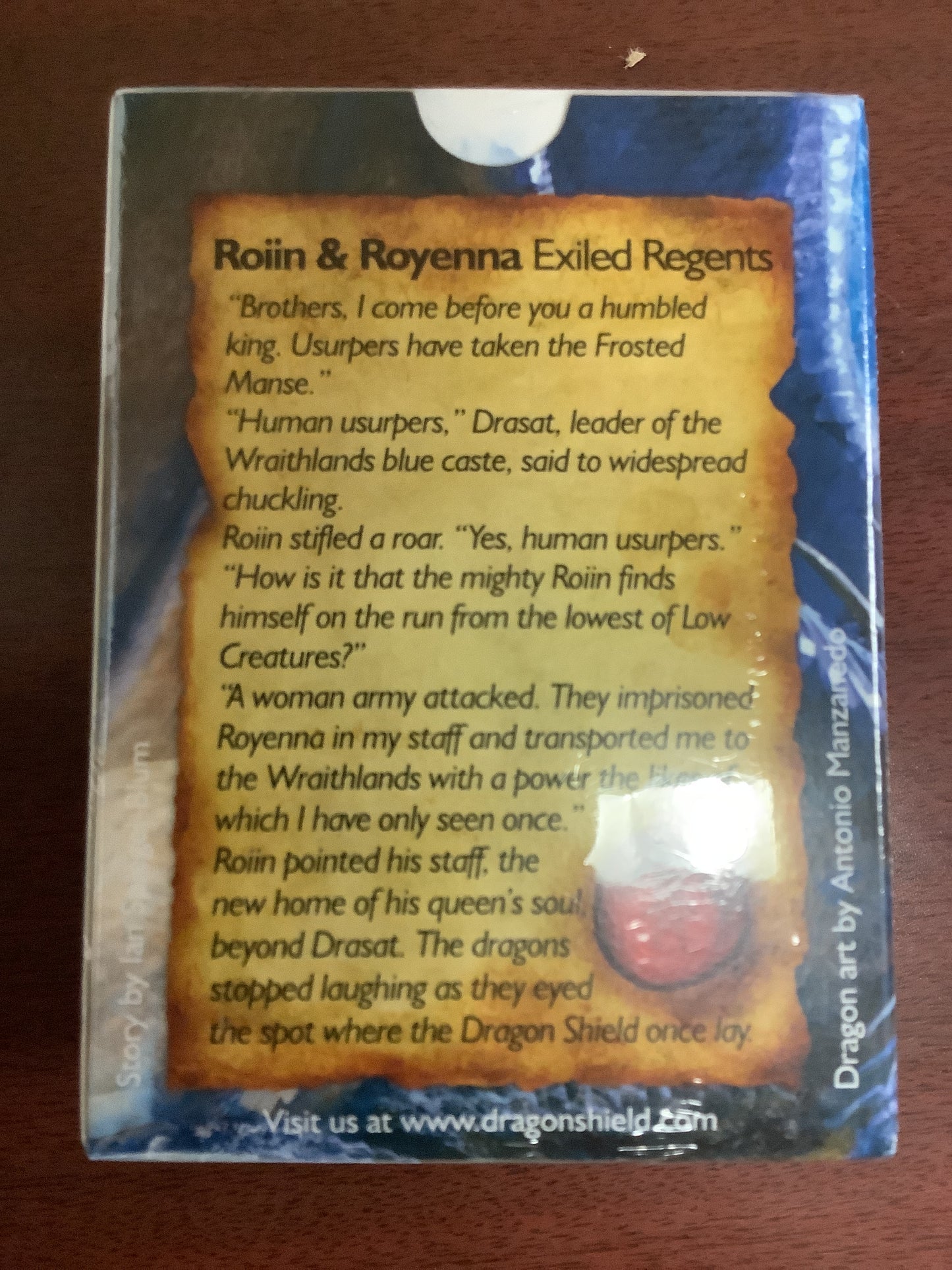 Dragon Shield - Sapphire 100 matte sleeves