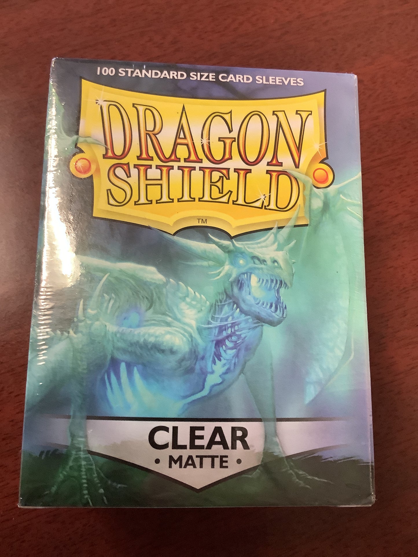 Dragon Shield - Clear - 100 Matte Sleeves