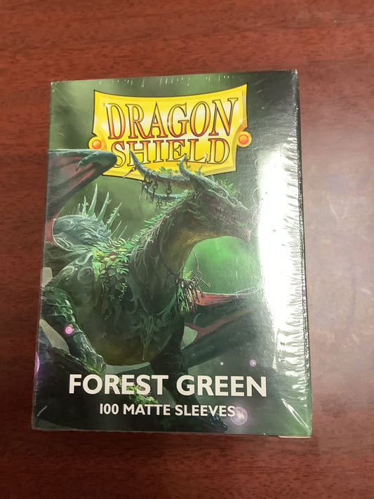 Dragon Shield - Forest Green 100 matte sleeves