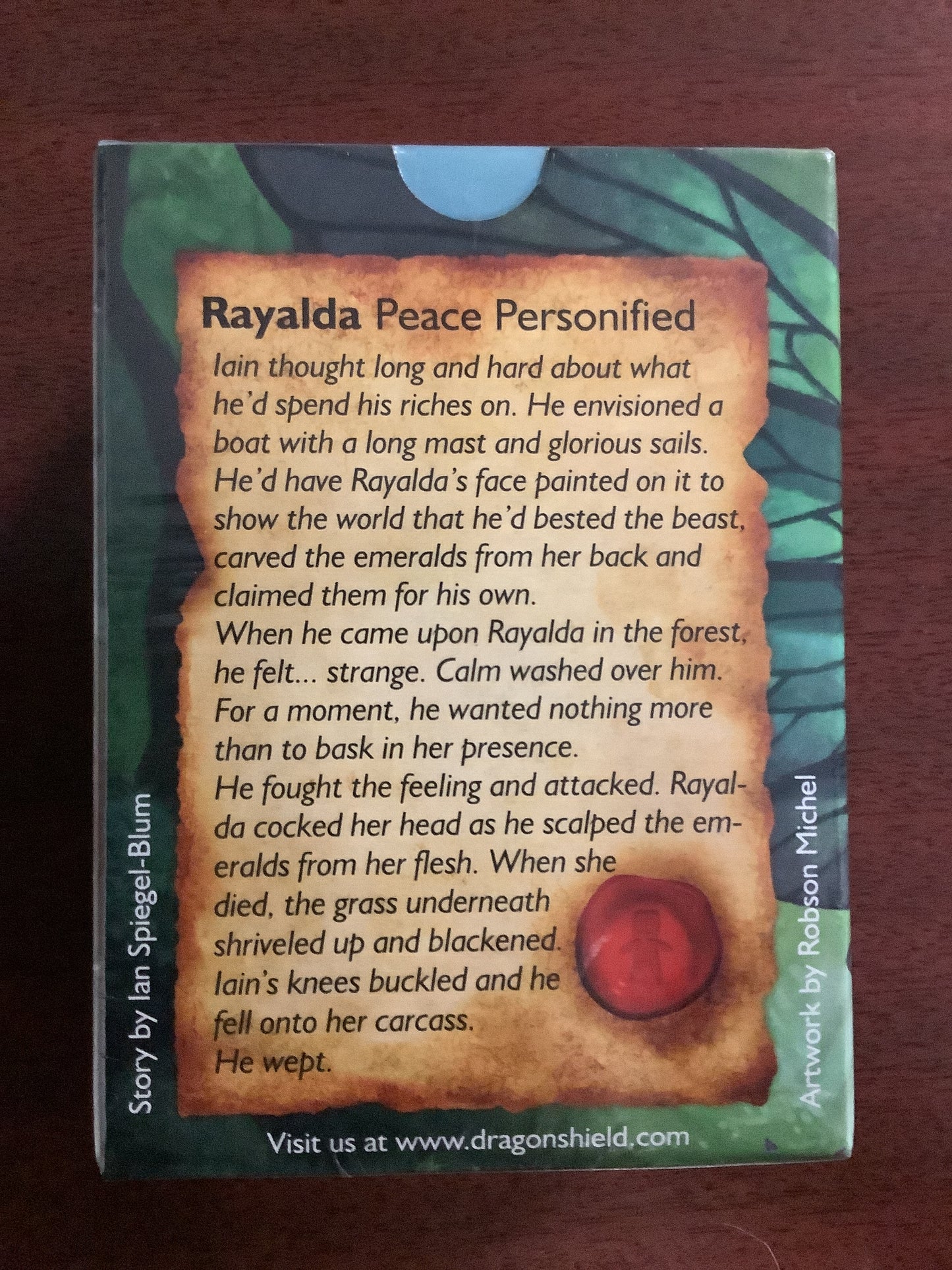 Dragon Shield - Emerald 100 matte sleeves