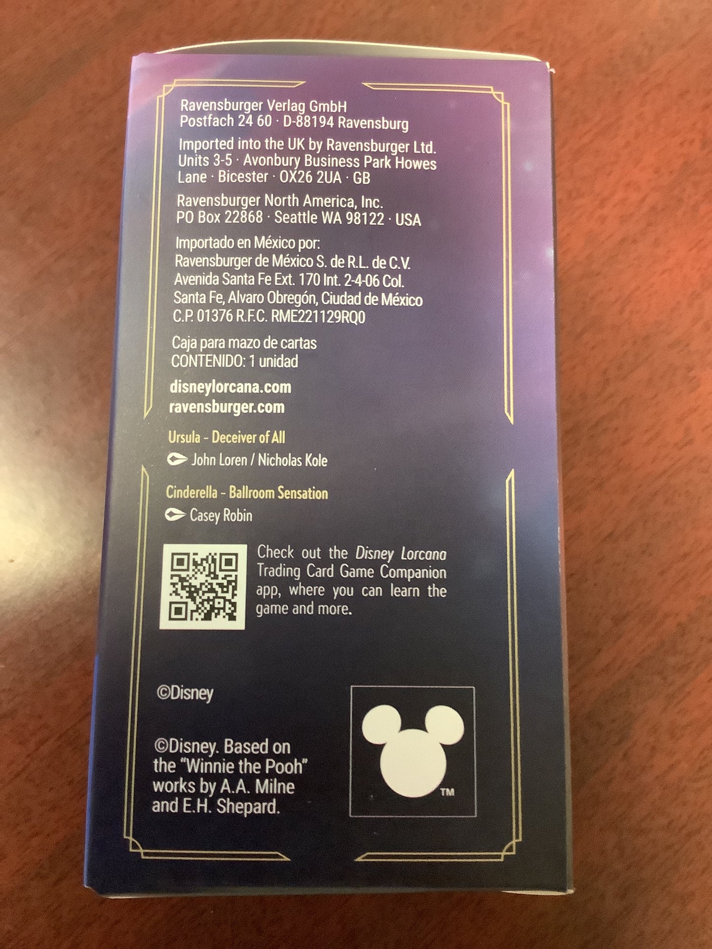 Lorcana - Ursula - 80 Card Deck Case