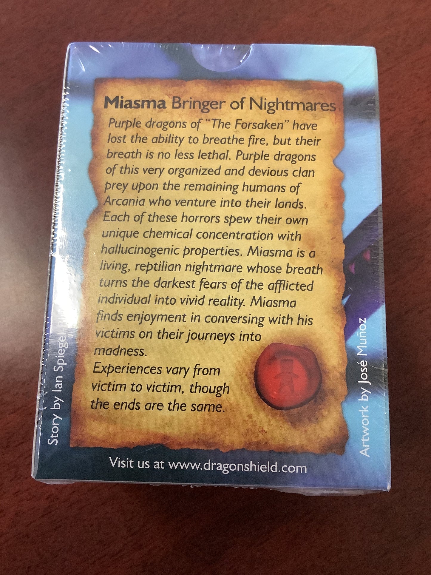 Dragon Shield - Purple - 100 Matte Sleeves