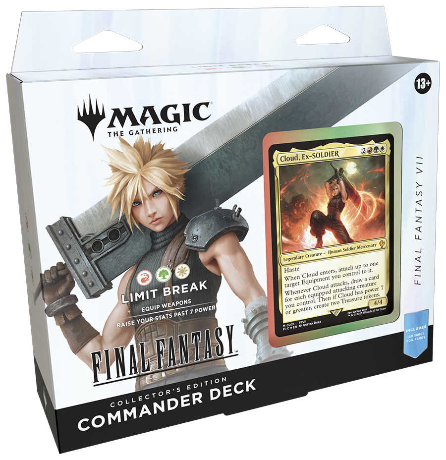 FIC - FINAL FANTASY Commander Deck - FINAL FANTASY VII Limit Break (Collector's Edition) - Commander: FINAL FANTASY - MTG - Magic: The Gathering