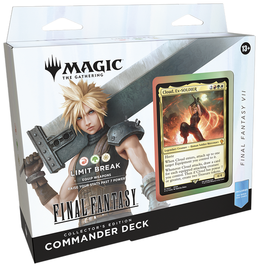 FIC - FINAL FANTASY Commander Deck - FINAL FANTASY VII Limit Break (Collector's Edition) - Commander: FINAL FANTASY - MTG - Magic: The Gathering