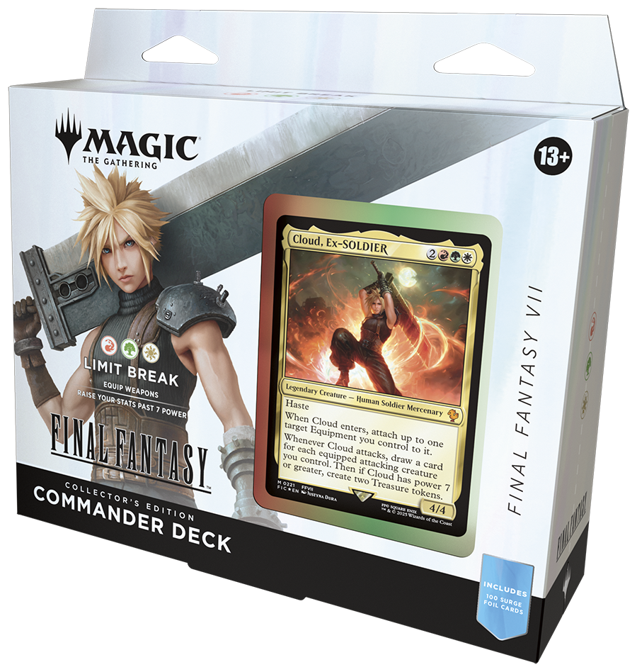 FIC - FINAL FANTASY Commander Deck - FINAL FANTASY VII Limit Break (Collector's Edition) - Commander: FINAL FANTASY - MTG - Magic: The Gathering