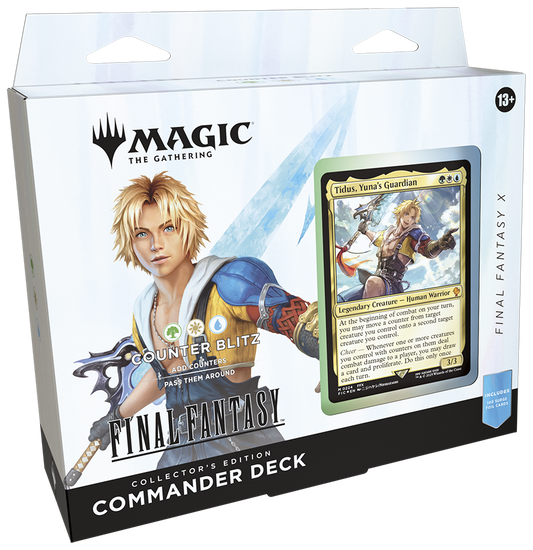 FIC - FINAL FANTASY Commander Deck - FINAL FANTASY X Counter Blitz (Collector's Edition) - Commander: FINAL FANTASY - MTG - Magic: The Gathering
