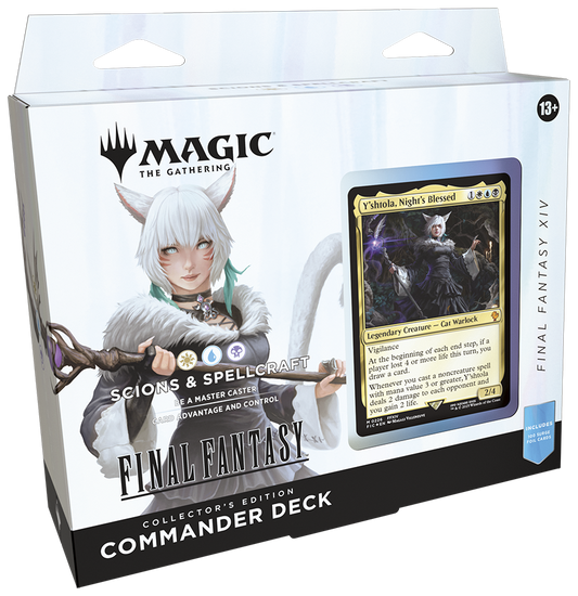 FIC - FINAL FANTASY Commander Deck - FINAL FANTASY XIV Scions & Spellcraft (Collector's Edition) - Commander: FINAL FANTASY - MTG - Magic: The Gathering