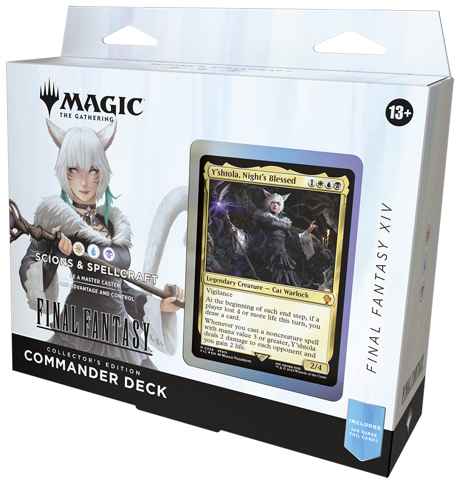 FIC - FINAL FANTASY Commander Deck - FINAL FANTASY XIV Scions & Spellcraft (Collector's Edition) - Commander: FINAL FANTASY - MTG - Magic: The Gathering