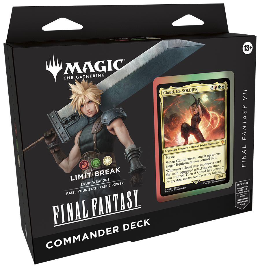 FIC - FINAL FANTASY Commander Deck - FINAL FANTASY VII Limit Break - Commander: FINAL FANTASY - MTG - Magic: The Gathering