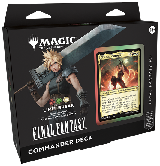 FIC - FINAL FANTASY Commander Deck - FINAL FANTASY VII Limit Break - Commander: FINAL FANTASY - MTG - Magic: The Gathering