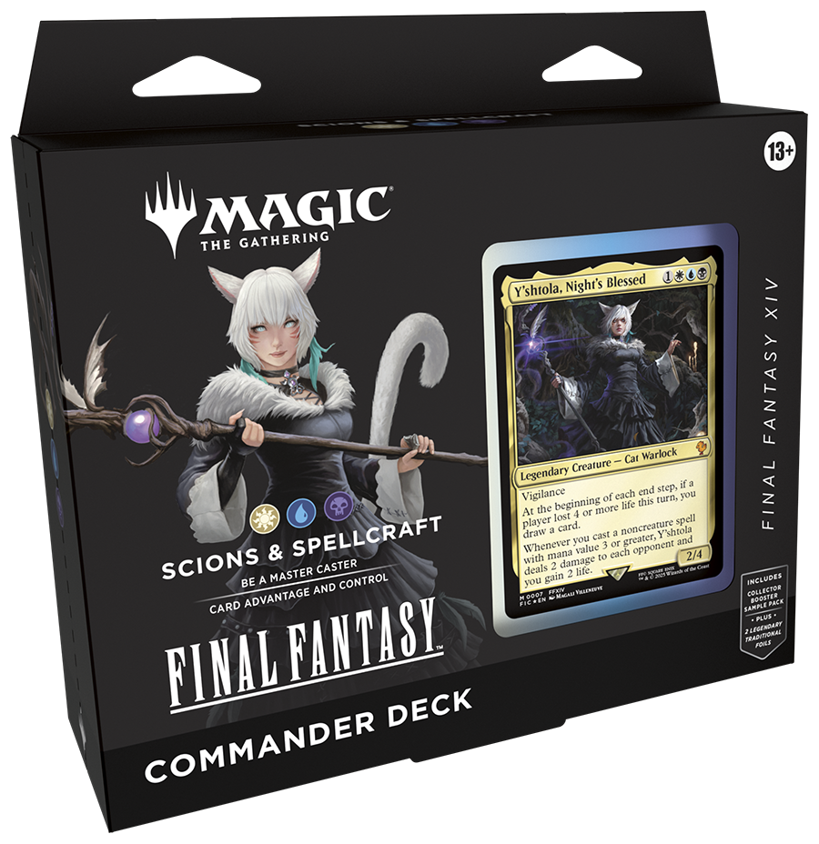 FIC - FINAL FANTASY Commander Deck - FINAL FANTASY XIV Scions & Spellcraft - Commander: FINAL FANTASY - MTG - Magic: The Gathering