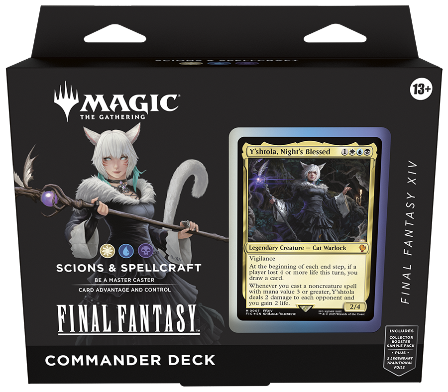 FIC - FINAL FANTASY Commander Deck - FINAL FANTASY XIV Scions & Spellcraft - Commander: FINAL FANTASY - MTG - Magic: The Gathering