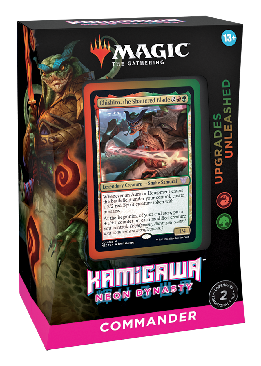 Kamigawa Neon Dynasty Commander Deck: Upgrades Unleashed