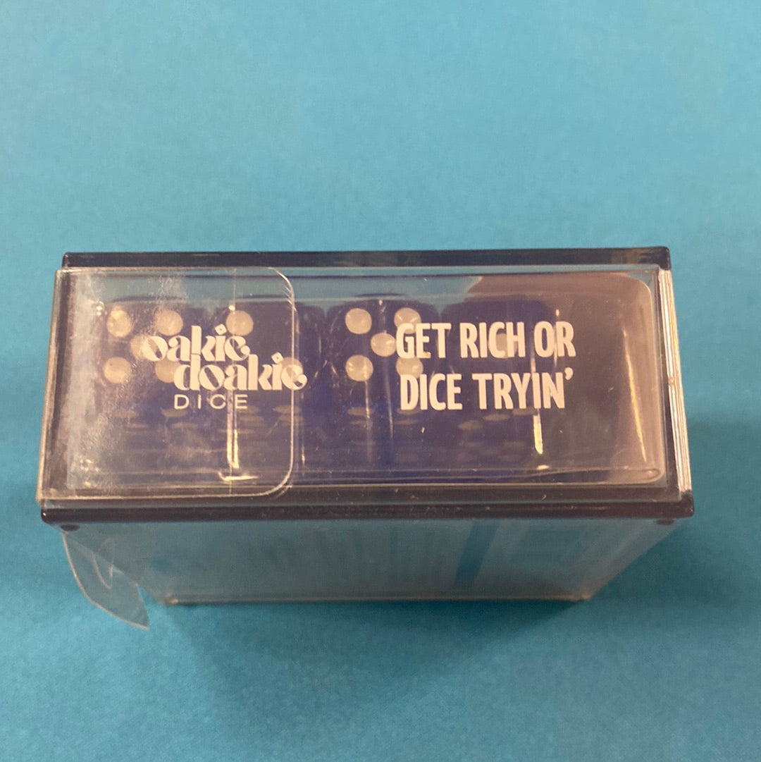 Oakie Doakie Dice - D6 16mm - 12 Dice Translucent, Blue