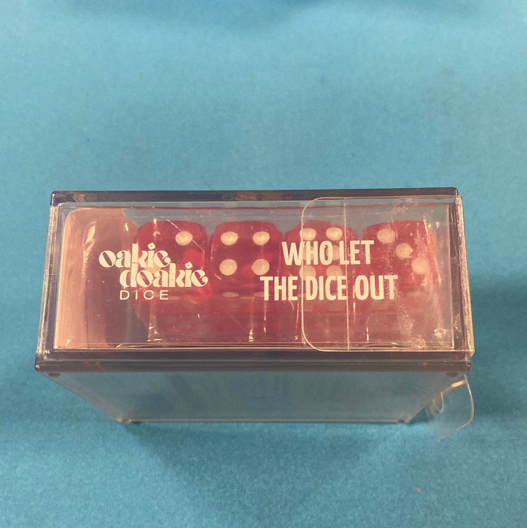 Oakie Doakie Dice - D6 16mm - 12 Dice Translucent, Red