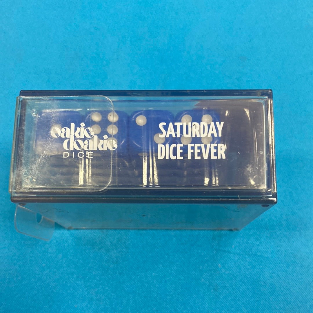 Oakie Doakie Dice - D6 16mm - 12 Dice Solid, Blue