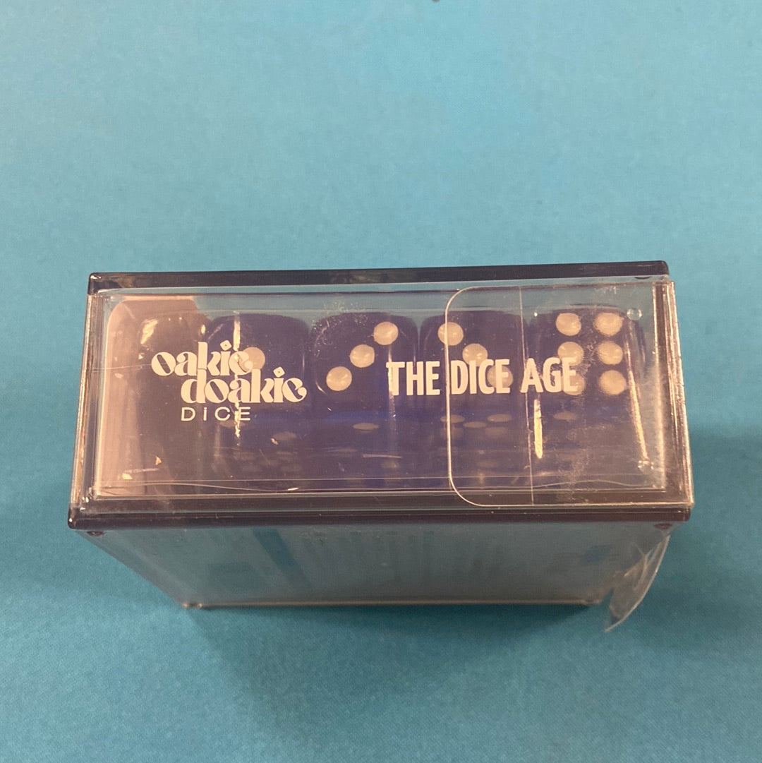 Oakie Doakie Dice - D6 16mm - 12 Dice Translucent, Blue