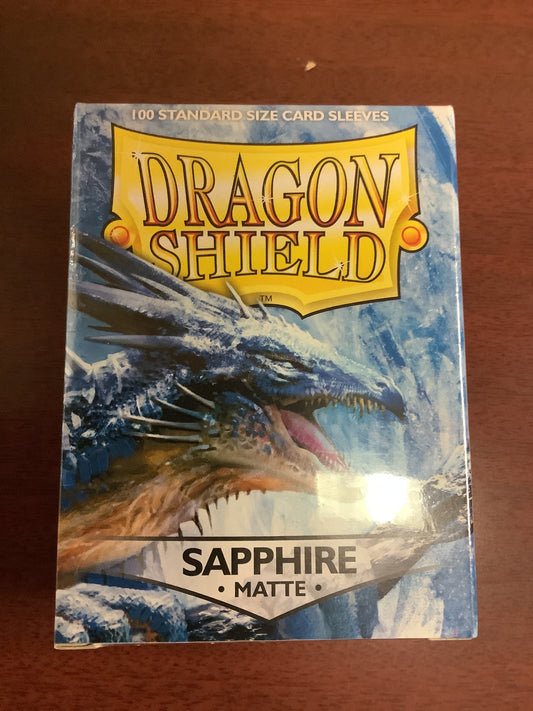 Dragon Shield - Sapphire 100 matte sleeves