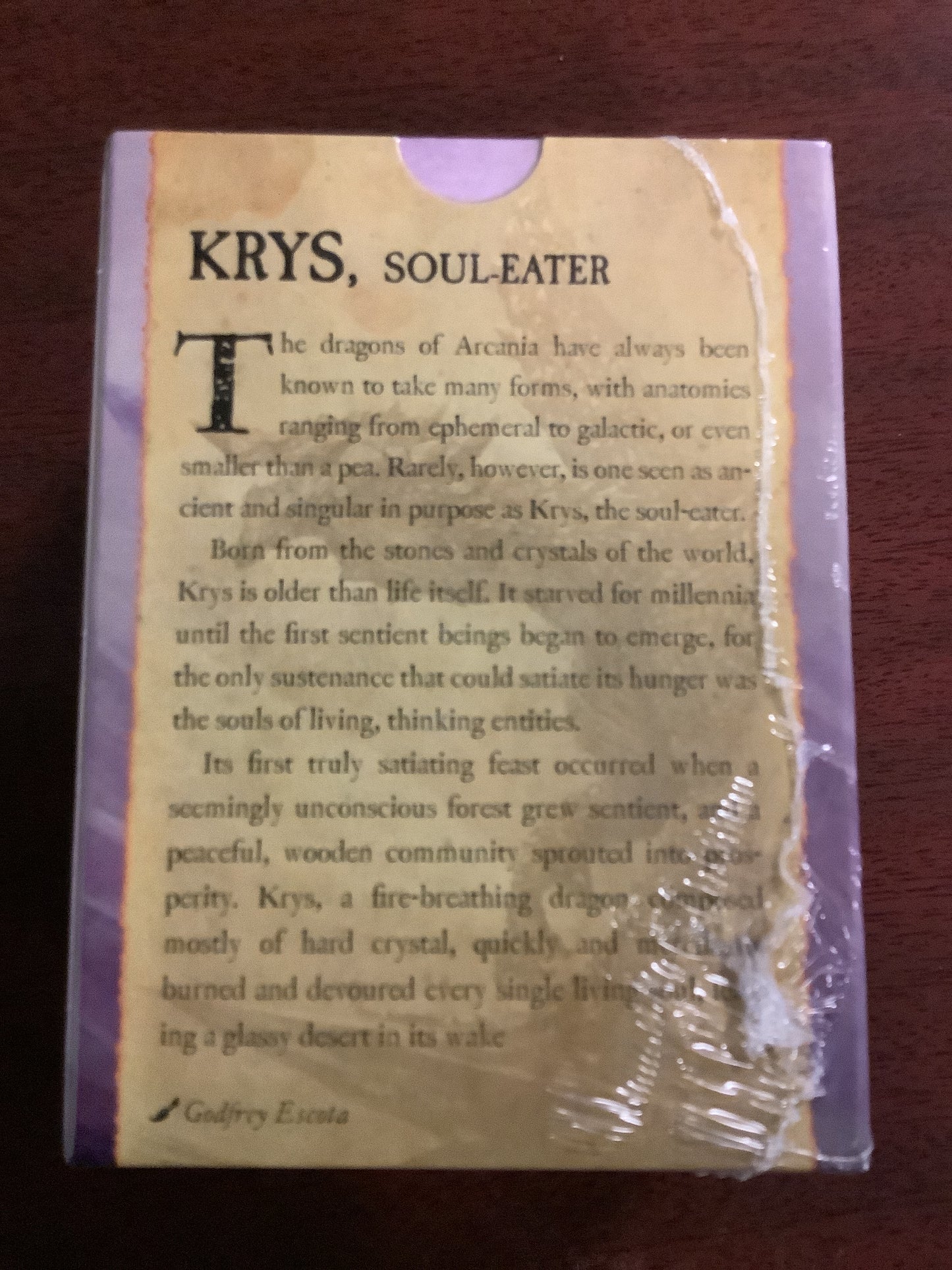 Dragon Shield - Amethyst 100 matte sleeves