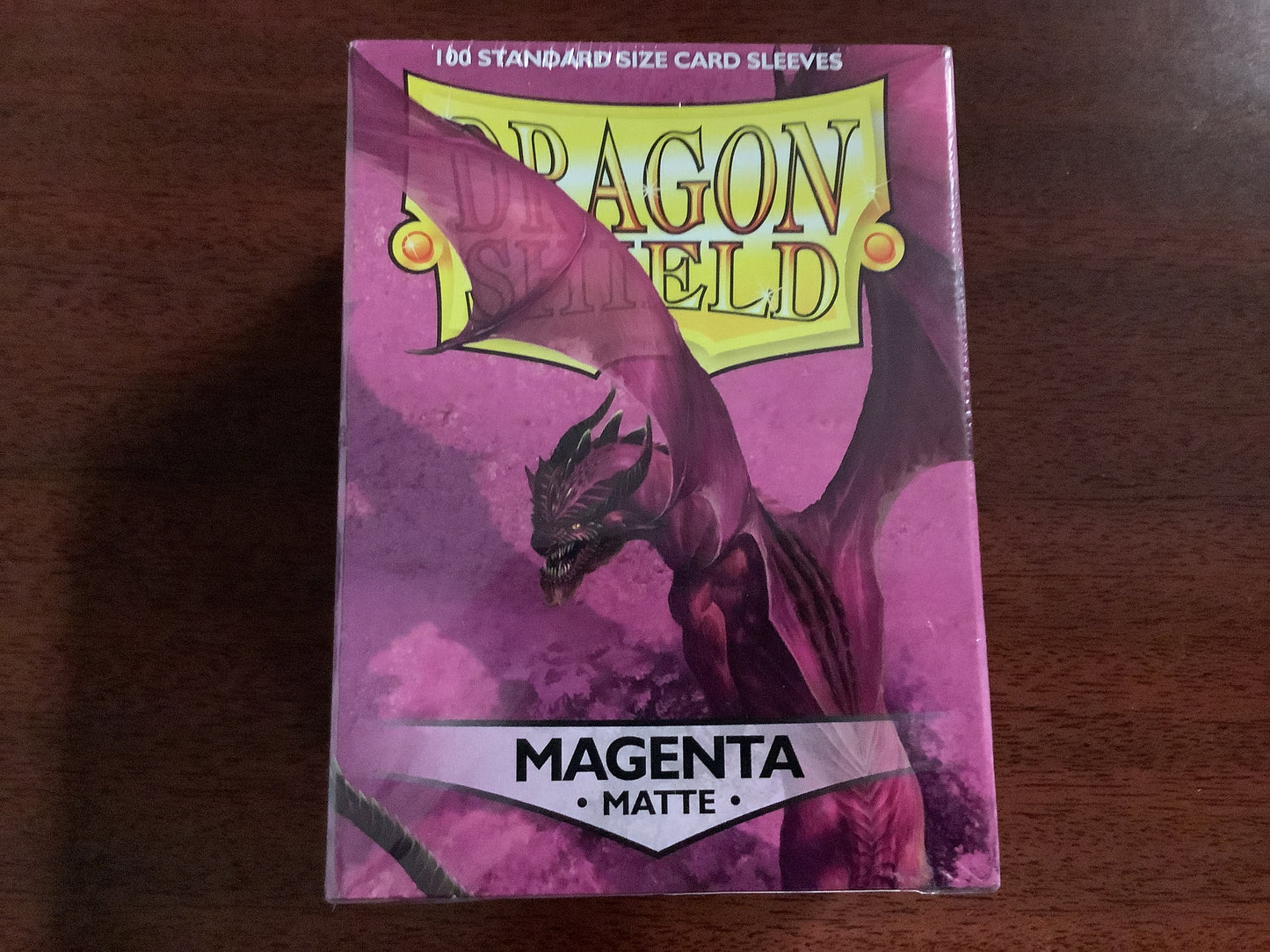 Dragon Shield - Magenta 100 matte sleeves