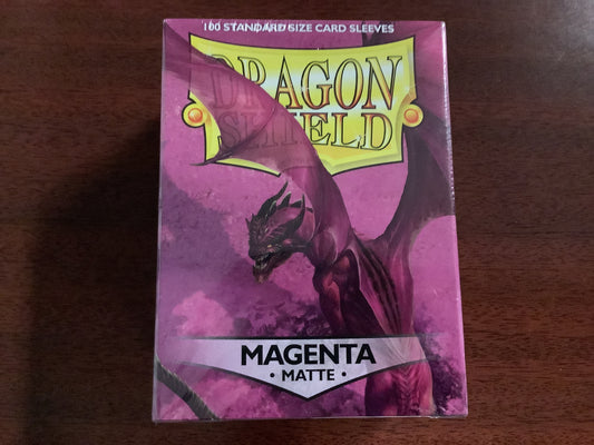 Dragon Shield - Magenta 100 matte sleeves