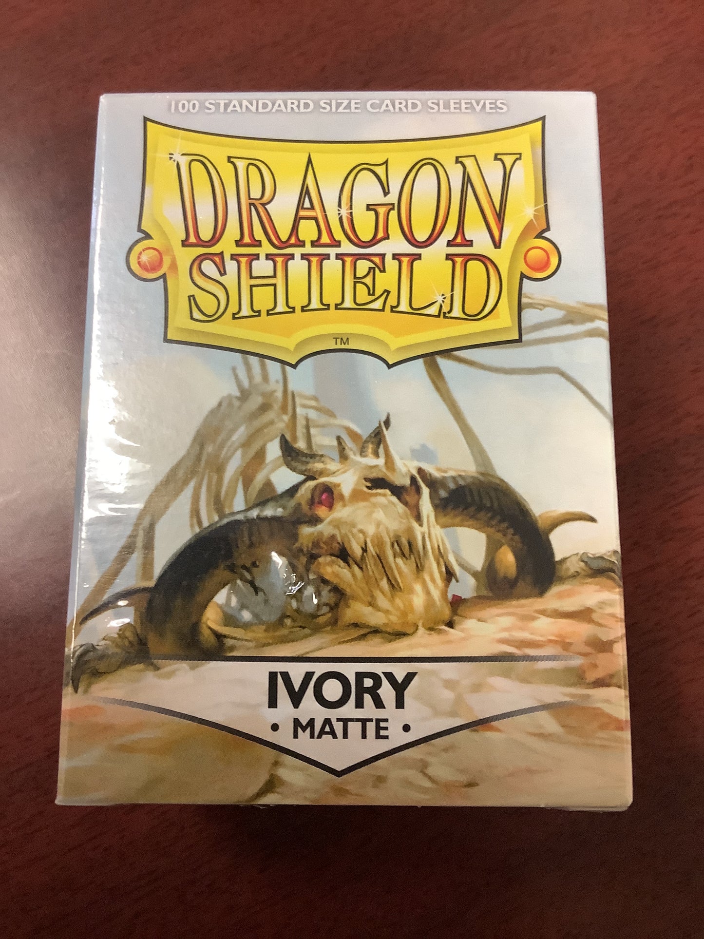 Dragon Shield - Ivory - 100 Matte Sleeves