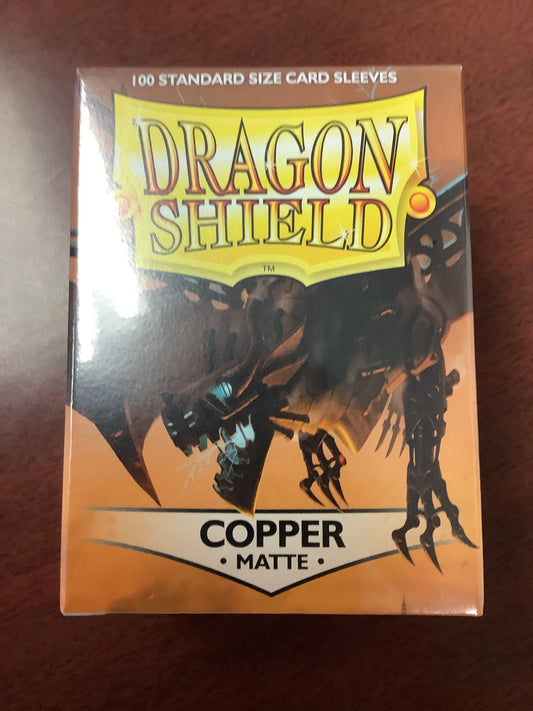 Dragon Shield - Copper -100 Matte Sleeves