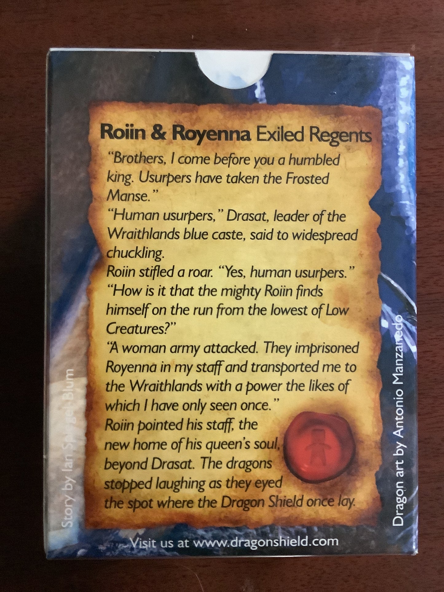 Dragon Shield - Sapphire 100 matte sleeves
