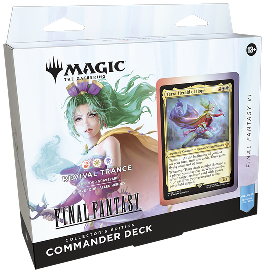 FIC - FINAL FANTASY Commander Deck - FINAL FANTASY VI Revival Trance (Collector's Edition) - Commander: FINAL FANTASY (FIC) - MTG - Magic: The Gathering