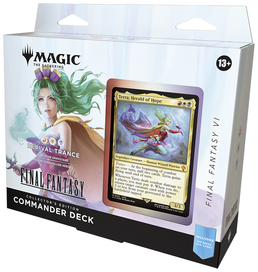 FIC - FINAL FANTASY Commander Deck - FINAL FANTASY VI Revival Trance (Collector's Edition) - Commander: FINAL FANTASY (FIC) - MTG - Magic: The Gathering