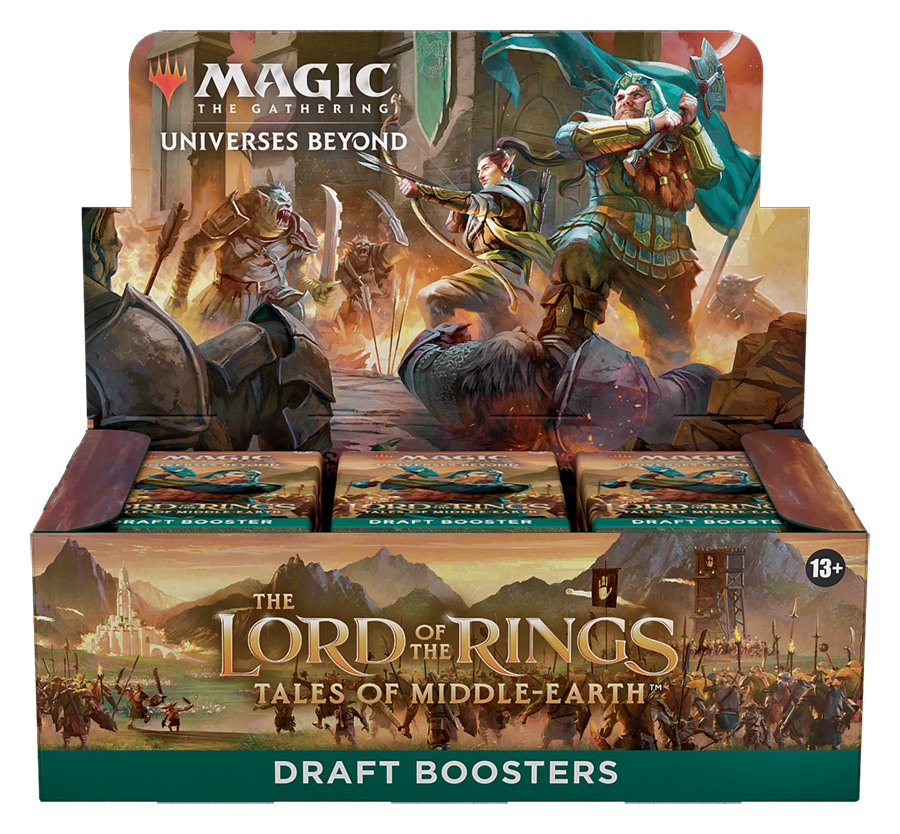 LTR - MTG - Draft Booster Box - Universes Beyond: The Lord of the Rings: Tales of Middle-earth - Magic the Gathering
