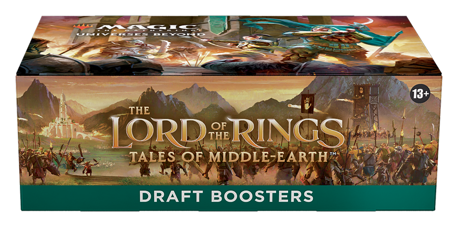 LTR - MTG - Draft Booster Box - Universes Beyond: The Lord of the Rings: Tales of Middle-earth - Magic the Gathering