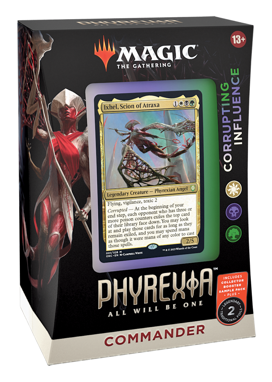 Phyrexia All Will Be One Commander Deck: Corrupting Influence